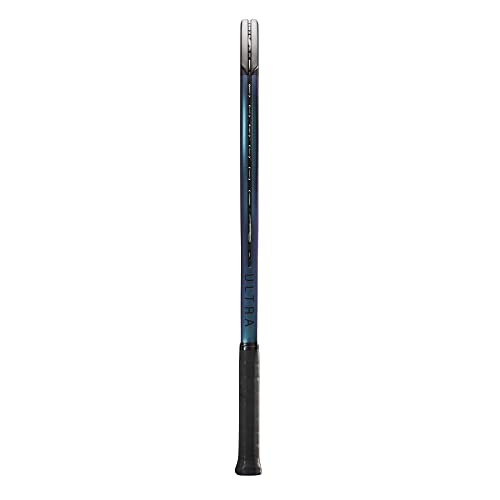 Wilson Ultra 108 V4.0 Performance Tennis Rackets, Strung with Sensation 16 Natural at Mid Range Tension - size: Grip Size 3 - 4 3/8"