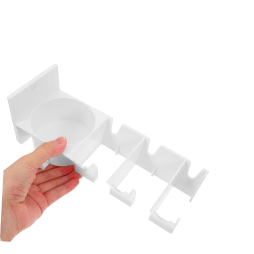 PRETYZOOM 1piece Sports Organizer Badminton Tennis Pingpong Racket Holder Garage Ball Storage Rack