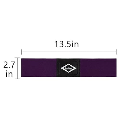 Scott Edward Pro Golf Swing Training Aid,Swing Correcting Arm Band Correct Training Swing Gesture Alignment Practice Tool for Golf Beginners,Woman,Girl,Female(Purple)