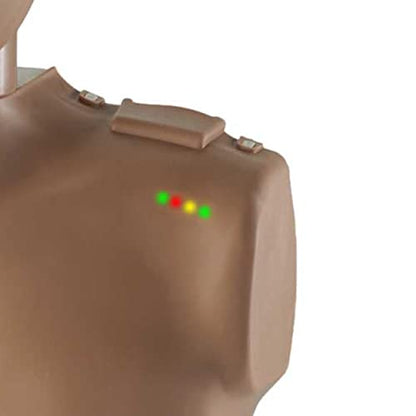 Prestan Professional Adult Dark Skin CPR Training Manikin (with CPR Monitor) - color: Dark Skin