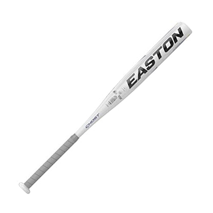 Easton | Ghost Youth Fastpitch Softball Bat | Approved for All Fields | -11 Drop | 1 Pc. Aluminum - color: White/Gold, size: 30 Inch