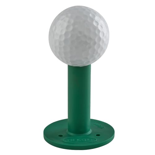 TH Golf Premium Rubber Golf Tees – Pack of 6 – Durable, Long-Lasting Tees in Multiple Sizes & Colours for Drivers, Woods & Irons - style: 55mm Green