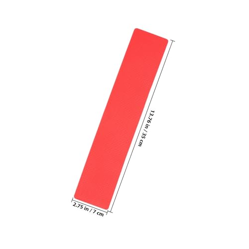 Tennis Training Marker Football Training Sign Red Flat Spot Markers 10pcs Set for Pe Teacher Supplies and Soccer Court Field Marking Equipment