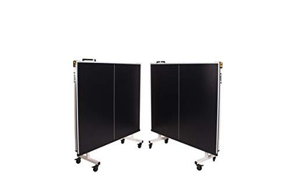 JOOLA Rally TL Professional MDF Indoor Ping Pong Table w/Quick Clamp Table Tennis Net & Post Set - 10 Minute Easy Assembly - Corner Ball Holders - Tournament Quality - Includes Playback Mode - size: 18mm