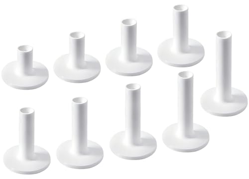 Rubber Golf Tees for Mats - Golf Tees for Indoor Simulators Driving Range and Outdoor Golf Practice on Hitting Mat- Durable and Stable Golf Mat Tee for Beginners or Golfers - Mixed Sizes Rubber Tees - size: 9 PCS