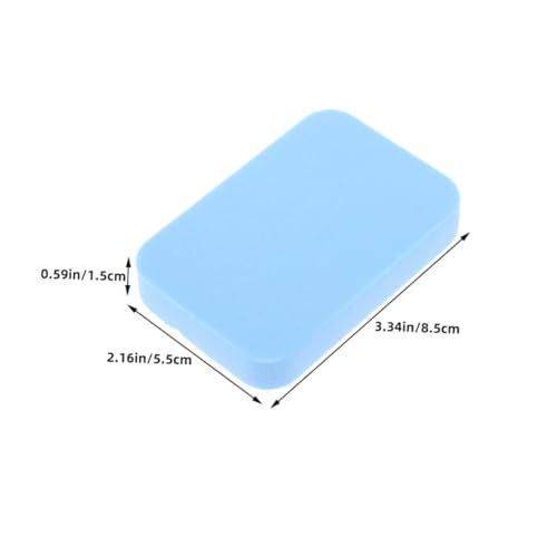 2Pcs Table Tennis Paddle Cleaning Sponge Dual Sided Rubber Cleaner for Pingpong Racket Maintenance Durable PVA Squeegee Fast Drying Table Tennis Accessories