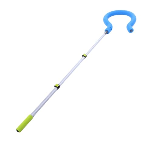 RiToEasysports Volleyball Spike Trainer,Aluminum Alloy Adjustable Height 41.3 to 72.8 Inches Volleyball Hitting Training Tool for Serving Spiking Jumping Practice