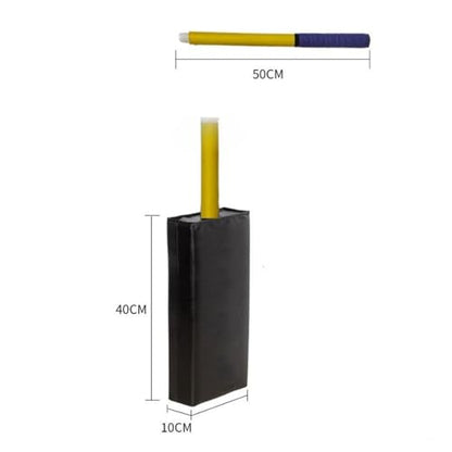 Basketball Blocking Pad Dribble Training Multifunctional Sports Sparring Training Speed Reaction Ball Control Padded Blocking Guard - color: Black
