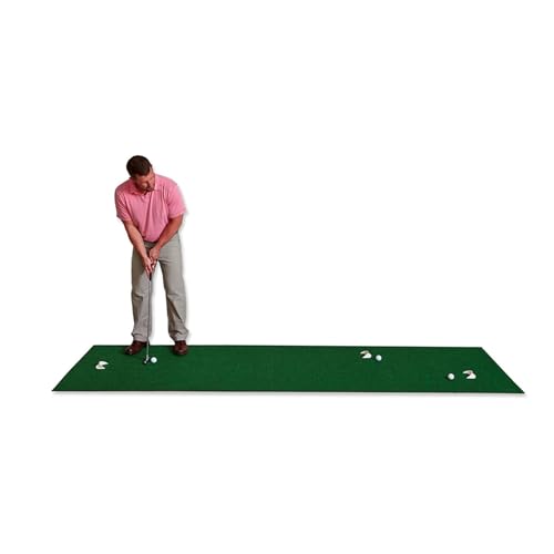 Suede Golf Putting Practice Blanket, Thickened Anti Slip Golf Putting Hitting Mat for Golf Training Aid Use