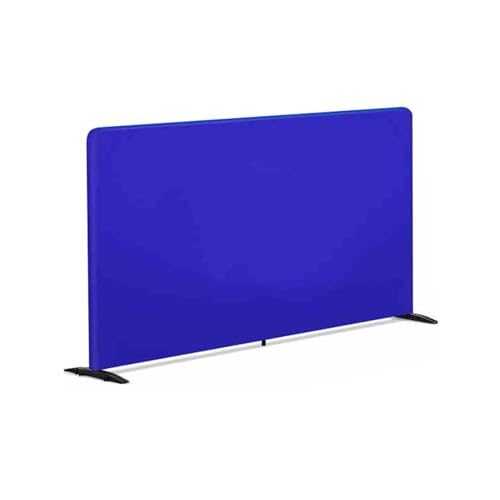 The Movable Ping Pong Ball Baffle,Portable Ping Pong Baffle, Foldable Field Fence Surround Block, Reusable Fabric with Galvanized Steel Frame, Easy to Install，（Blue，6 Pieces） - color: Blue, size: 6 pieces
