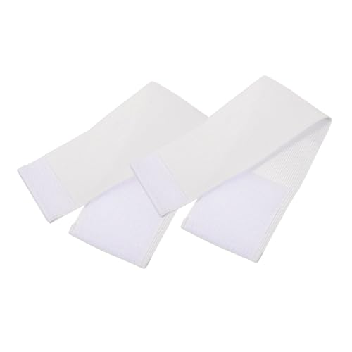 Abaodam 2Pcs Blank Captain Armband for Soccer Football Arm Bands Comfortable and Durable Sports Player Band for Team Games