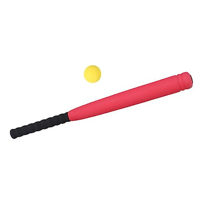 Toyvian Wear Resistant Eva Baseball Bat for Soft Training for Outdoor Indoor Play with Net Bag Durable Sports Accessory for Boys and Promotes Active Parent Interaction