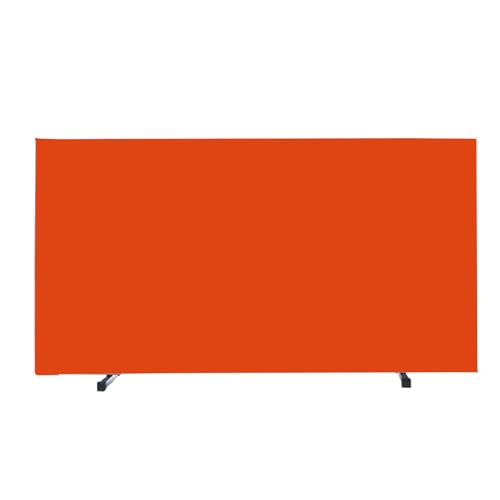 Table Tennis Surround Temporary Wall, Removable Training Fence. Table Tennis Court Surround Barrier - 420D Oxford Cloth Fence for Blocked Areas and Enhanced Play，（Orange）