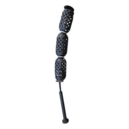 Aero Swing Baseball & Softball Swing Trainer – Air Resistance Bat Speed Trainer, Improves Swing Speed Up to 20 MPH, Batting Aid for Youth & Adults, On-Deck Warm-Up Bat - color: All Black, size: AERO-BAT Pro