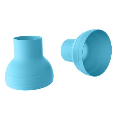 Great Call Athletics Pickleball Picker 2 Pack Ball Retriever Picker Upper Pickle Grabber Universal Suction Paddle Grip Carbon - color: Light Blue