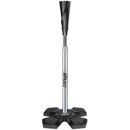 Portable Hitting Tee for Baseball/Softball,Height Adjustable from 25-37 inch,Easy Carry Premium Baseball Tee with Rubber Top,Metal Base Batting Tee for Accuracy,Power,Softball Tee For All Palyers