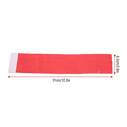 Captain Armband for Soccer Football Team Leader Adjustable Wristband Breathable Sports Training Accessory for Players Game Match Practice Men Women Youth