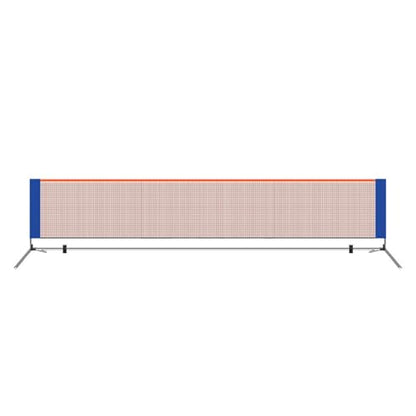 Pickleball Net Easy Install Portable Net System with Storage Bag Stable Steel Tube Lightweight PP Material Suitable for Parties Driveways Home Court - size: 5.1m