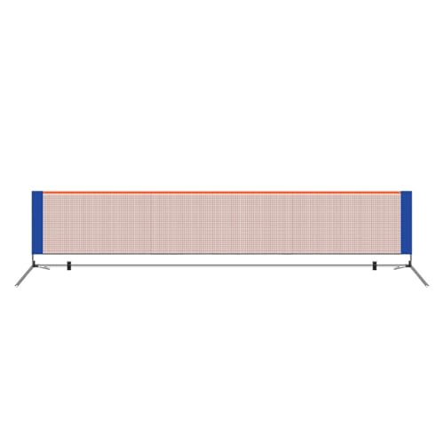 predolo Pickleball Net Portable Pickleball Net System Foldable Carry Bag Easy Install Steel Tube Suitable for Driveway Garage Backyard Indoor