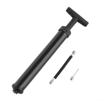 High Pressure Ball Pump, Portable Air Inflator with Pressure Gauge, Adjustable Valve for Soccer Basketball Football Volleyball