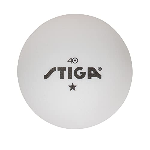STIGA 1-Star Balls - color: White, size: 6 Pack