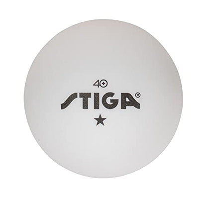 STIGA 1-Star Balls - color: White, size: 6 Pack