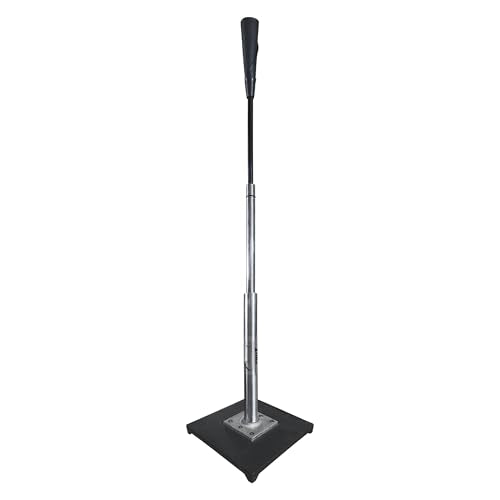 Champion Pro Series Adjustable Batting Tee – Durable, Easy Setup Hitting Trainer for Baseball & Softball - style: PRO Adjustable (23"-43")