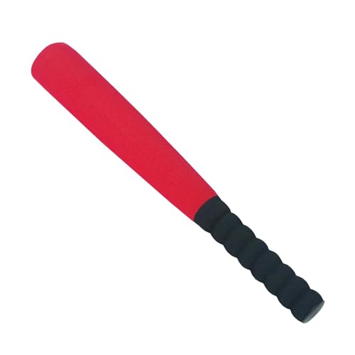 Aoneky 16.5 Inch Foam Baseball Bat for Toddlers 1-3 Years - Soft & Safe First T-Ball Bat, Mini Lightweight Beginner Bat for Kids, Indoor Outdoor Toy (Red) - color: Red
