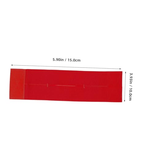 Baseball Glove Strap Holder Elastic Design for Secure Fit Softball Glove Wrap Ventilated Mitt Shaper for - color: Red