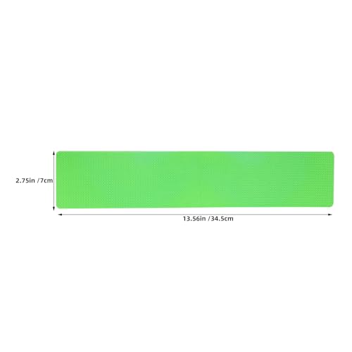 balacoo 12pcs Flat Court Line Markers Set, Green Outdoor Sports Field Markings for Football Soccer Tennis, Reusable Training Floor Markers for Basketball and Pickleball