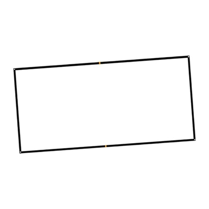 Beach Volleyball Court Marking Line Portable Design Heavy Duty 26.3 Ft X 52.5 Ft - color: Black
