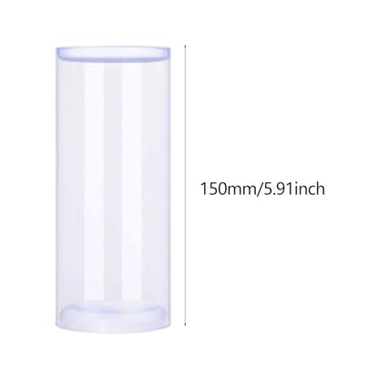kowaku Shuttlecock Storage Tube Transparent Durability Accessories Portable Reusable Badminton Ball Holder Badminton Ball Organizer - size: Small