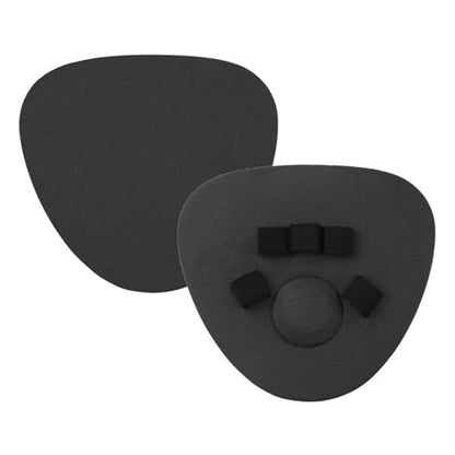 1/2Pcs Pan-Cake Catchers Mitt, Baseball Infield Training Gloves Soft Hands Foam Field Trainer Baseball Fielding Catcher Gloves Pan-Cake Glove Infield Practice Equipment Black 1pc
