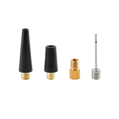 Ball Pump Needle Kit Replacement for Portable Tire Inflator Air Comressor Inflating Adapter,Air Pump Nozzle Adapter Kit for Inflatables, Balloons,Sport Balls, Bicycles,Bike, inflator adapter kit,4pcs