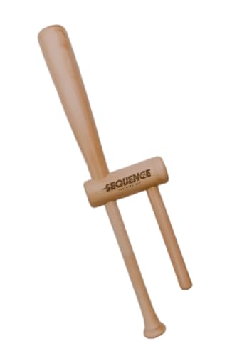 No Errors Sports Sequence Training Bat, Ultimate Two-Handed Baseball Trainer for Swing & Barrel Control, Ideal for Pro Players & Coaches - style: Senior - 25"