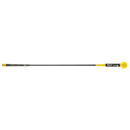 SKLZ Golf Swing Trainer and Warm Up Tool- Essential Golf Accessories for Golfers, Increase Swing Speed, Distance, Balance and Grip Strength - style: Gold Flex 48" Swing Trainer