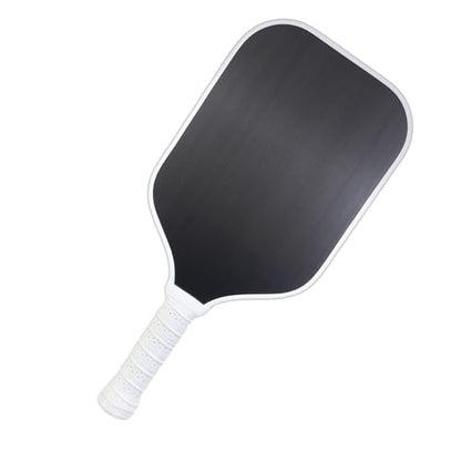 Professional Pickleballs Paddle Practice Paddles with Long Handle and Frosted Surfaces for Training Racket