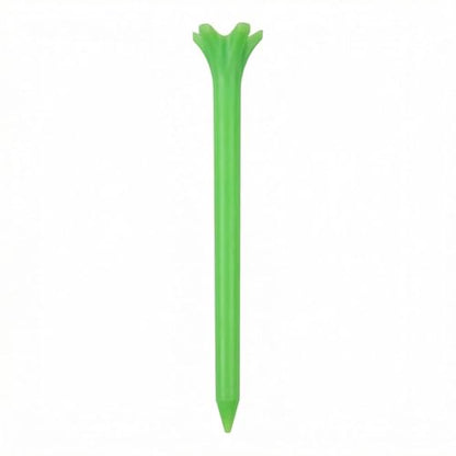 Plastic Golf Tees Fifty Pack with Stopper for Stable Ball Path Practice and Daily Training