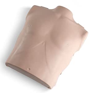 PRESTAN PP-AM-100M-MS Professional Adult CPR Training Manikin with CPR Monitor, Medium Skin - color: Blue,Cream