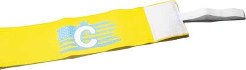 Youth Captain Armband for High School Soccer Team, Soccer Captain Arm Band for Child