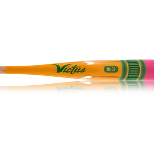 Victus Yardstick, Plastic Baseball Bat for Kids with Custom Plastic Ball, for Use on Turf or Grass, 2 5/8” Barrel and Soft Touch Grip, Lightweight Backyard Baseball Set, 32”