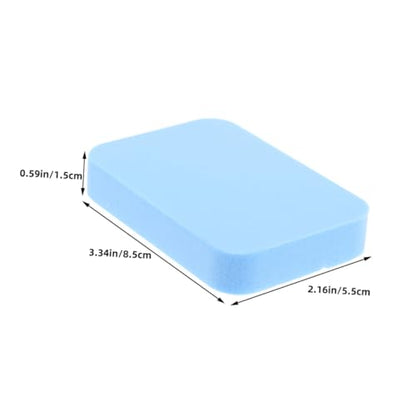 Toyvian 2Pcs Table Tennis Racket Cleaner Portable Sponge Eraser for Paddle Maintenance Professional Rubber Care Kit with Quick Absorption and Dual Purpose Design for Table