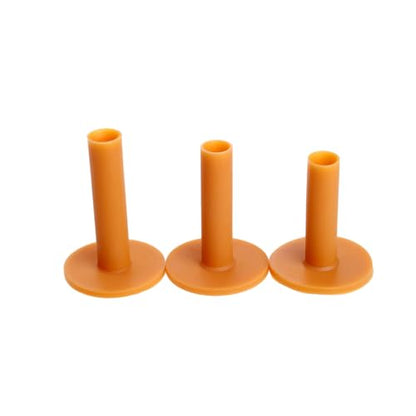 MUXSAM Rubber Golf Tees Holder Set, Driving Range Mats Rubber Ball Seat for Golf Hitting Practice Mat Indoor Outdoor Training, Different Size