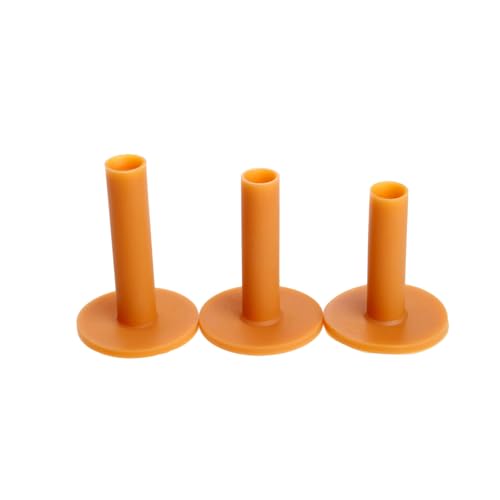 MUXSAM Rubber Golf Tees Holder Set, Driving Range Mats Rubber Ball Seat for Golf Hitting Practice Mat Indoor Outdoor Training, Different Size