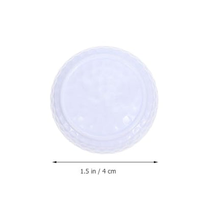 Outanaya Flat Shape Golf Balls for Putting Practice 2 Pack Indoor Outdoor Golf Training Accessories for Skill Improvement