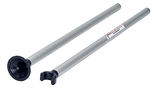 Tourna Single Sticks for Tennis, Portable Design, Chrome