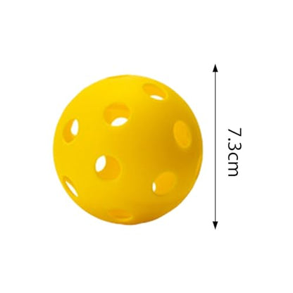 Pickleball Ball Indoor Tournament Pickleball Balls 26 Holes Practice Ball TPE Material Precision Crafted Suitable for Adult Accessories