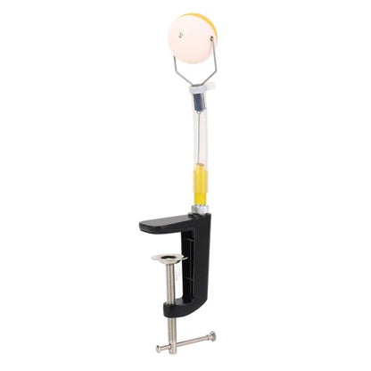 Pingpong Trainer, Table Tennis Training Robot Lightweight Adjustable Fixed Rapid Rebound PingPong Ball Machine for PingPong Practice Equipment