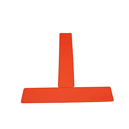 Court Line Marker Set Create Your Own Mini Pickleball Tennis Court (Red Line)
