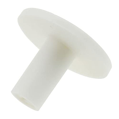 E-outstanding 5pcs Rubber Golf Tee Set 38mm Rubber Golf Tee Holder White 38mm for Practice Driving Range Mats